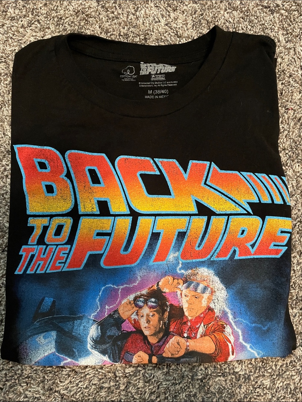 Back to the Future Graphic Tee NWOT